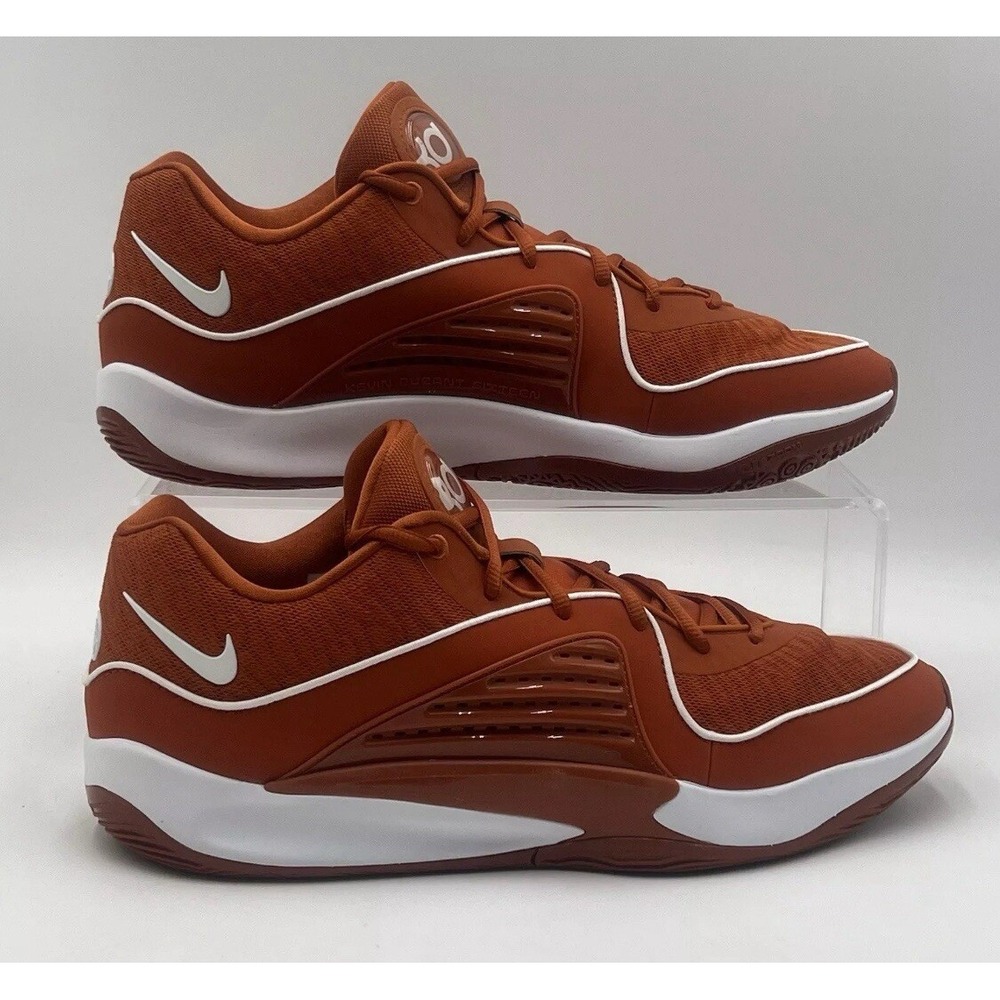 Nike KD 16 Texas Longhorns Orange Basketball Shoes Mens Size 18 New FN7091-800